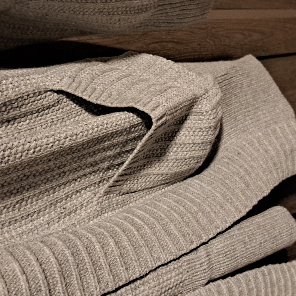 NEW light gray shawl collar cardigan💖clearance drop - Picture 9 of 12